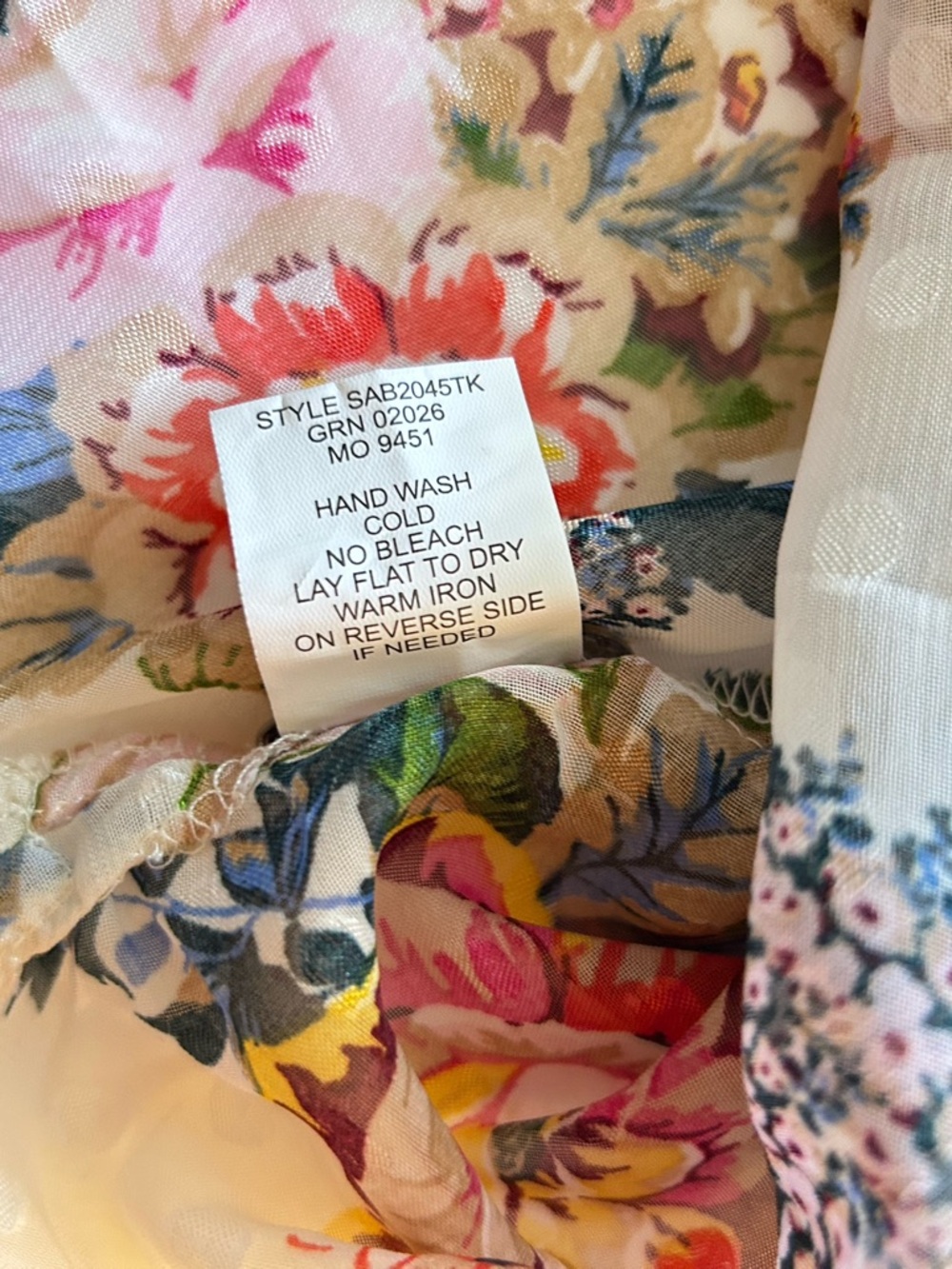 Fig & Flower Sz M Bohemian Floral Patchwork Tank Lace Crochet Overlay Top - Picture 6 of 15